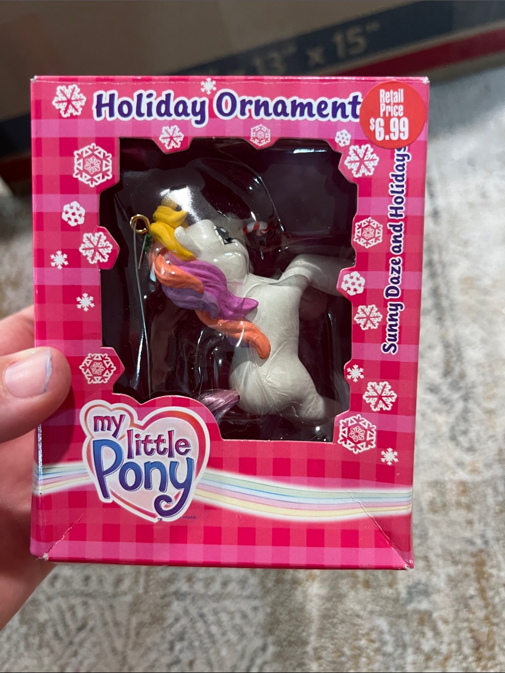 My little pony Christmas ornaments z28